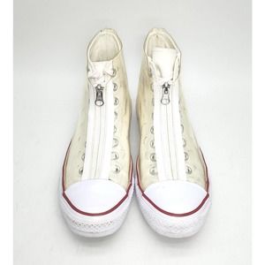Converse Chuck Taylor Hi Top Sneakers Women Size 9 Vinyl Cover Shroud w/Zip Mint